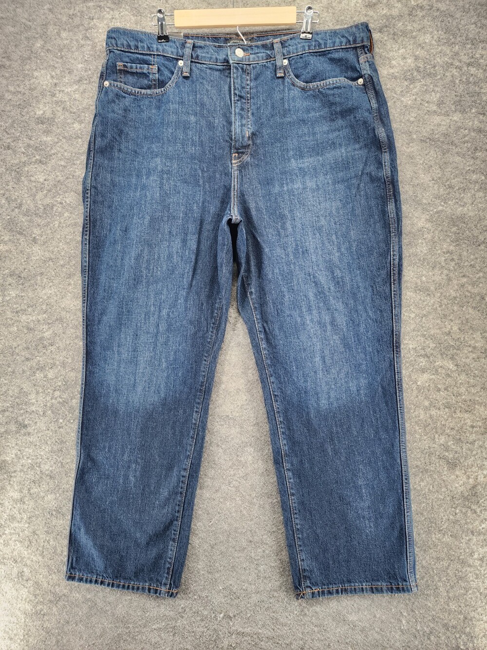 Banana Republic Jeans Womens 34/18 High Rise Straight Blue Denim
